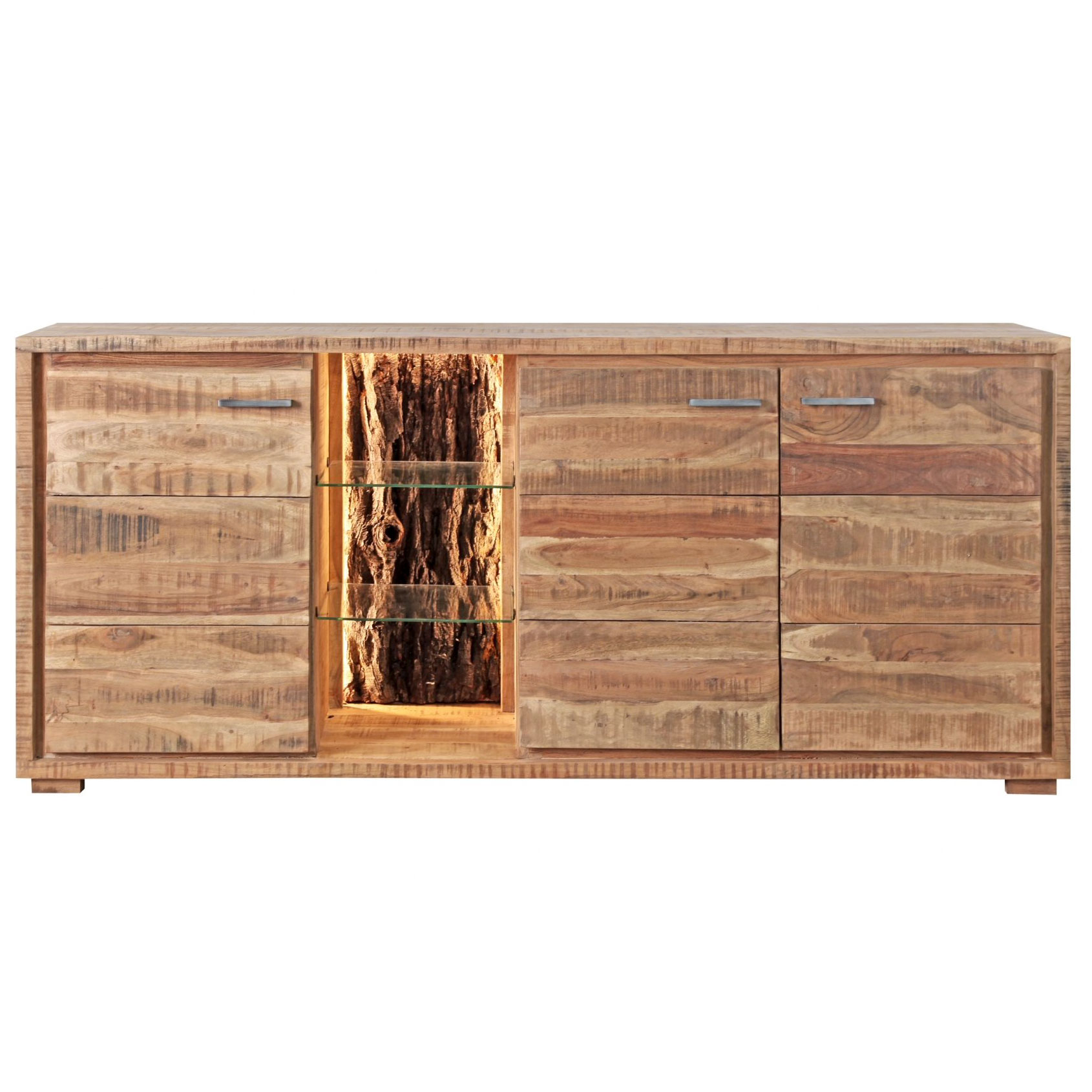 Aparador madera mango LED