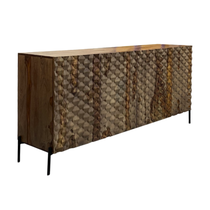 Aparador madera palisandro JUNGLA - Imagen 3