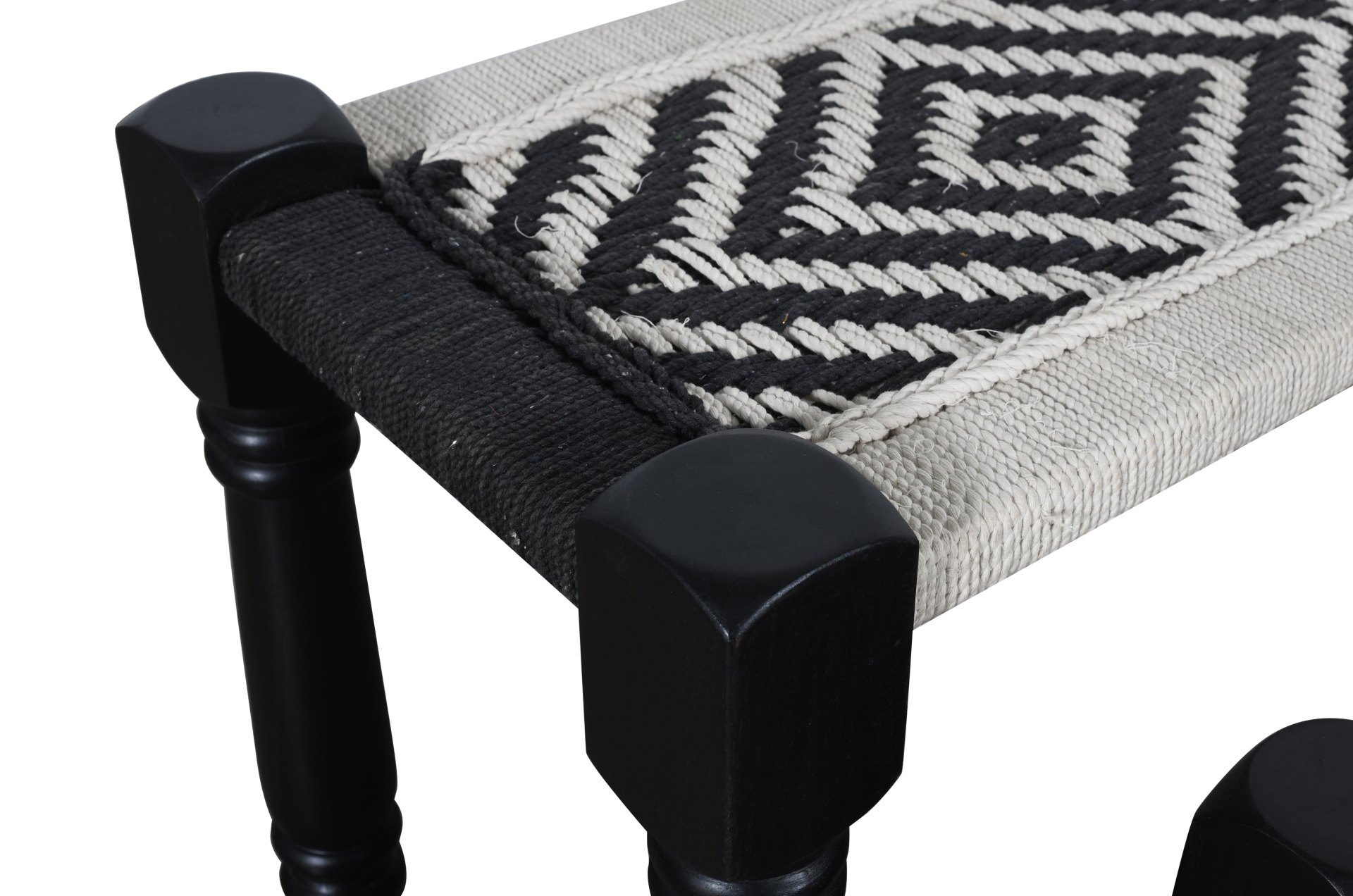 Set 3 asientos madera TEXTIL - Imagen 3