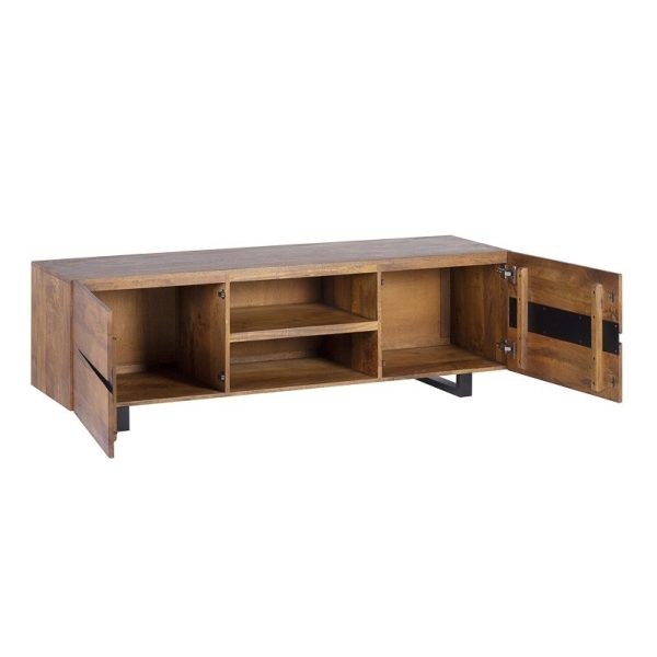 Mueble tv madera mango INDUS