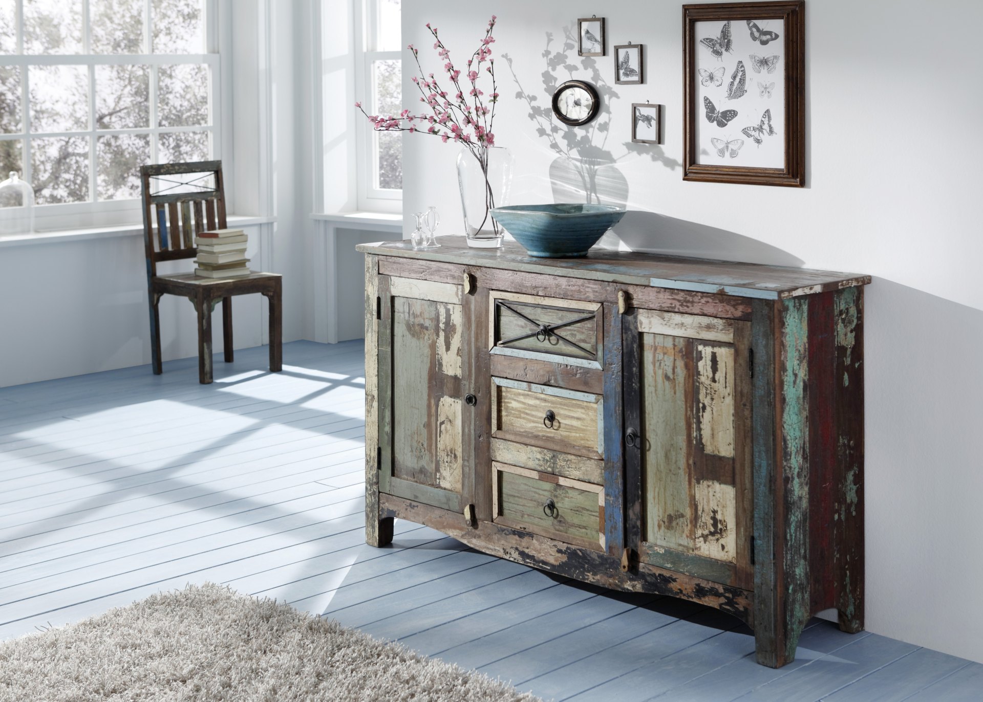 Aparador madera reciclada HIMALAYA - Imagen 2