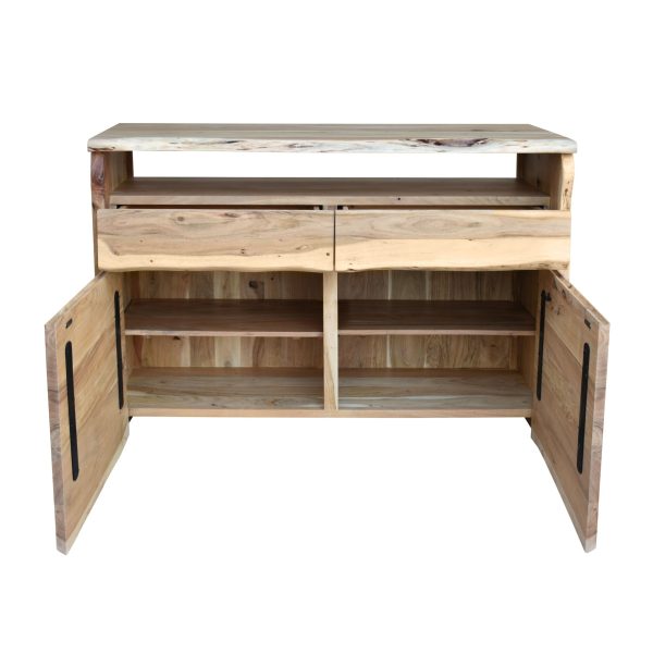 Aparador pequeño madera acacia NATURA EDGE