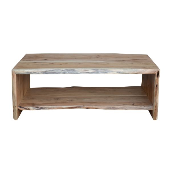 Mesa centro madera acacia NATURA EDGE