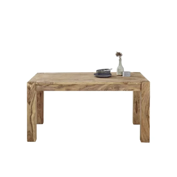 mesa de comedor extensible en madera de palisandro