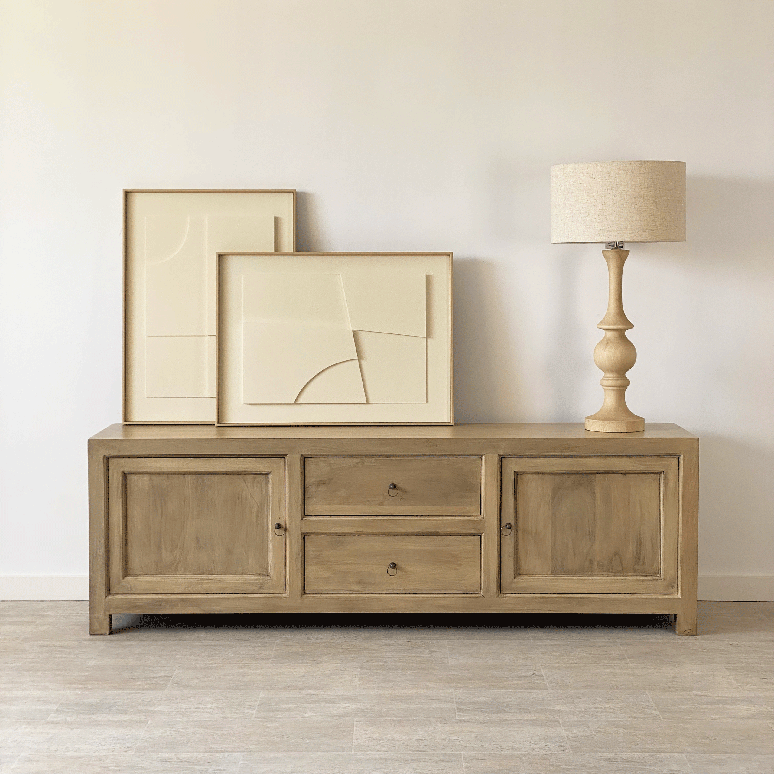 mueble tv mango rustic