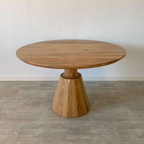 Mesa comedor redonda madera ACACIA