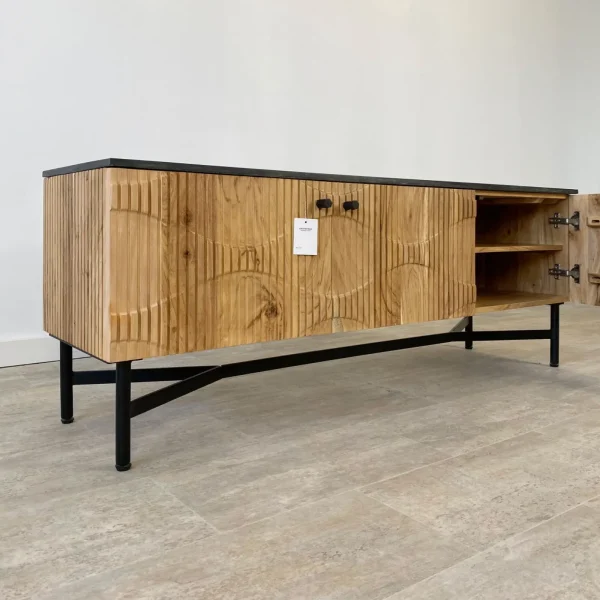 Mueble tv madera acacia MILAN