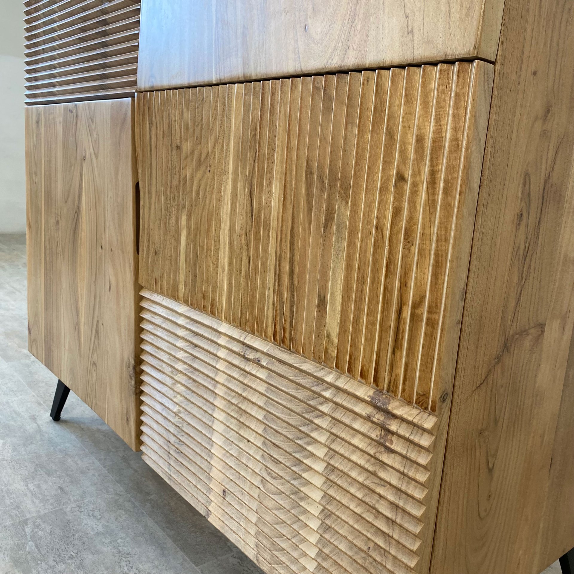 Armario madera acacia BARCELONA - Imagen 2