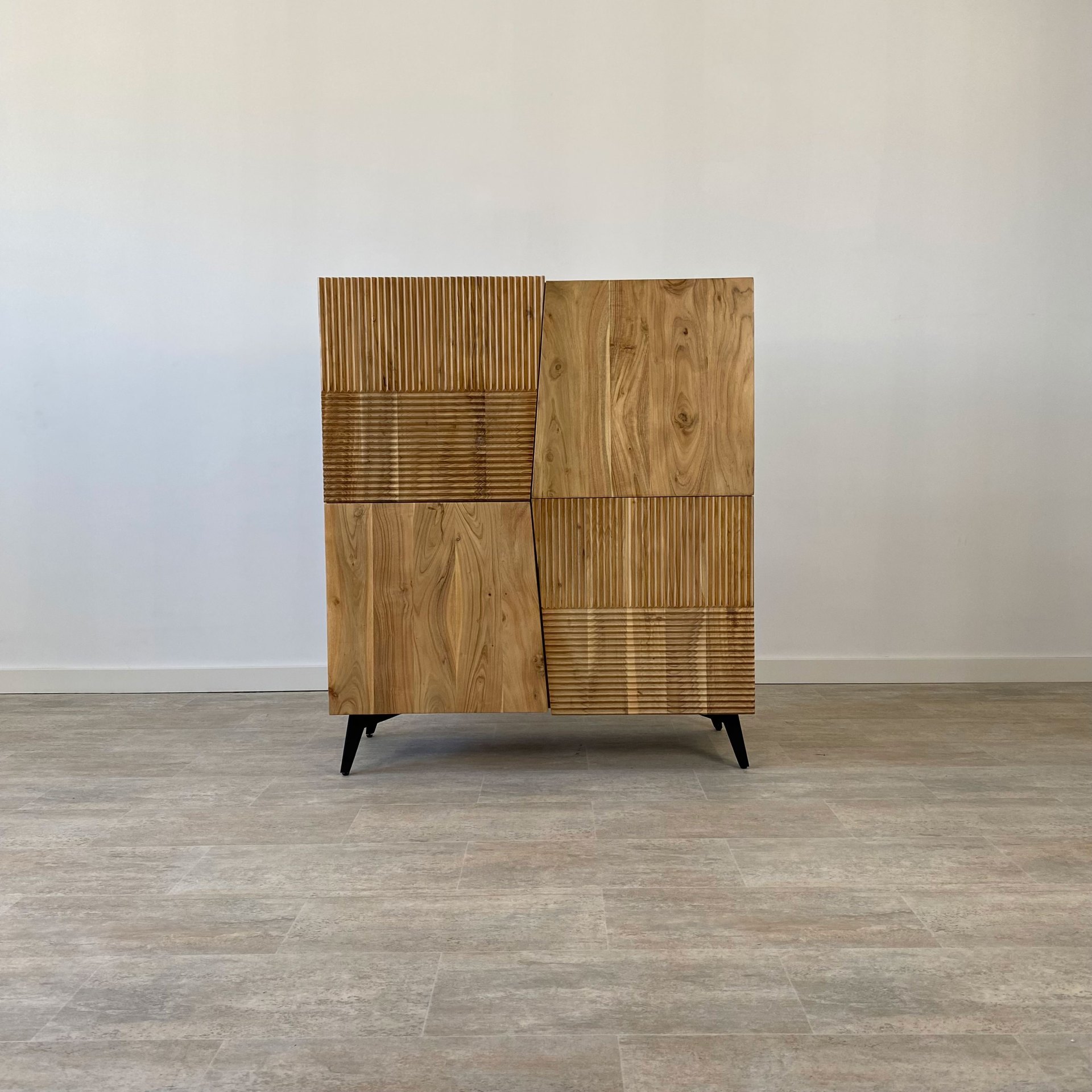 Armario madera acacia BARCELONA