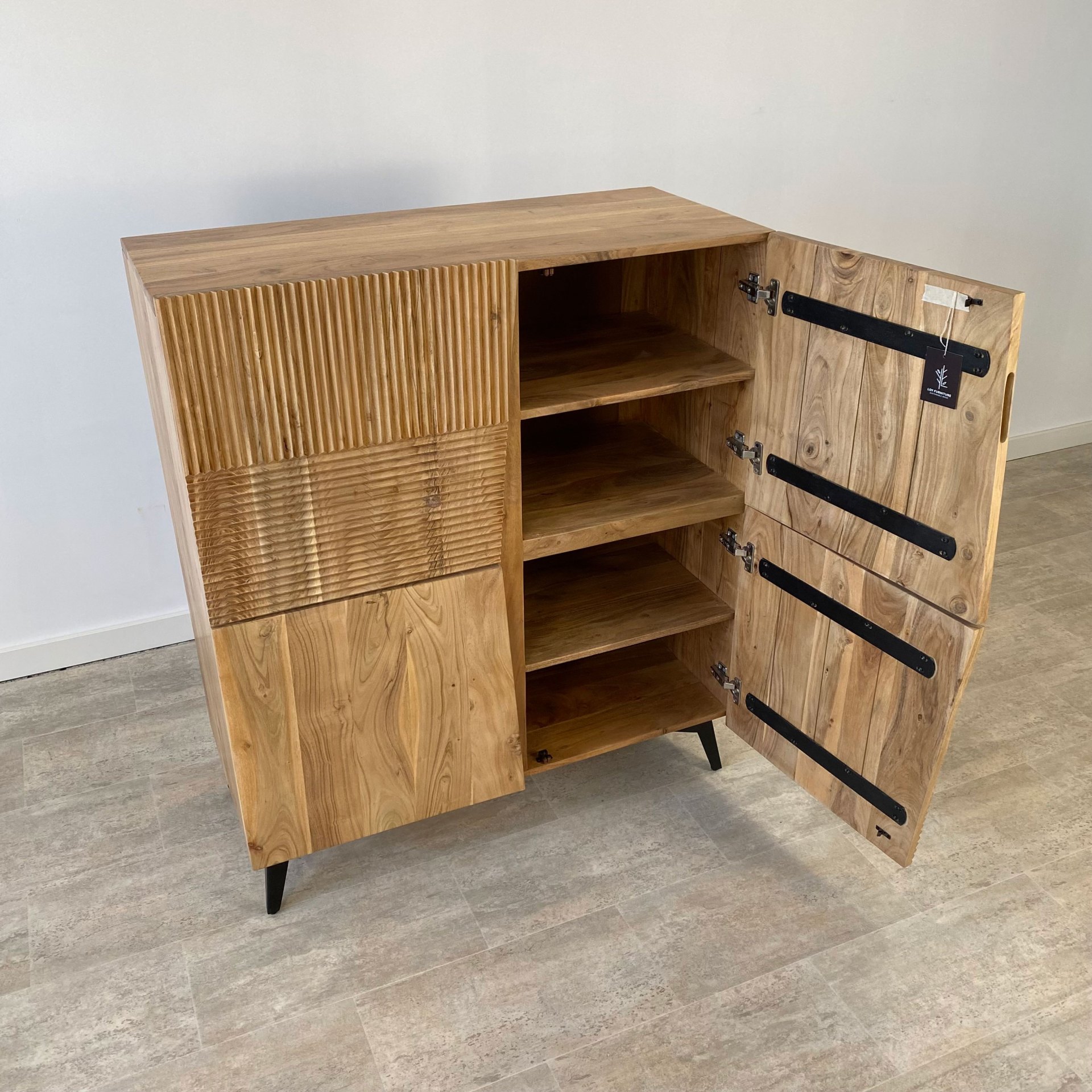 Armario madera acacia BARCELONA - Imagen 5