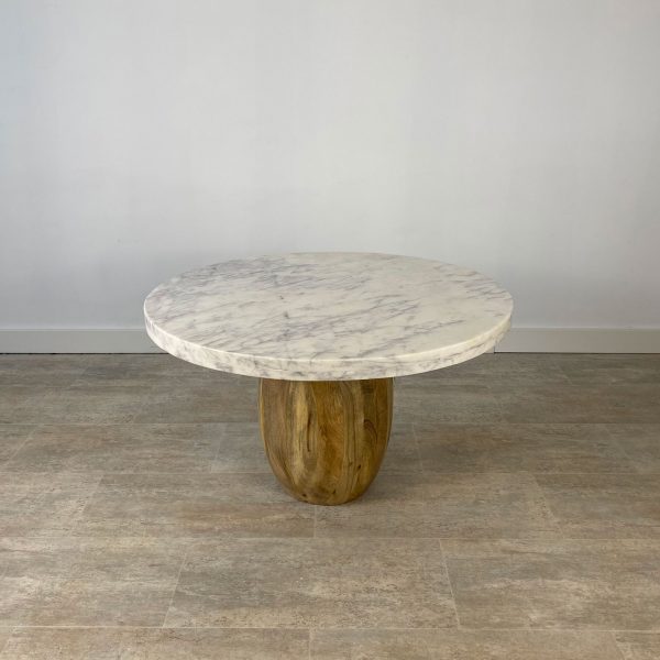 Mesa centro madera mango MARBLE
