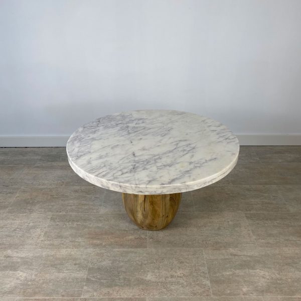 Mesa centro madera mango MARBLE