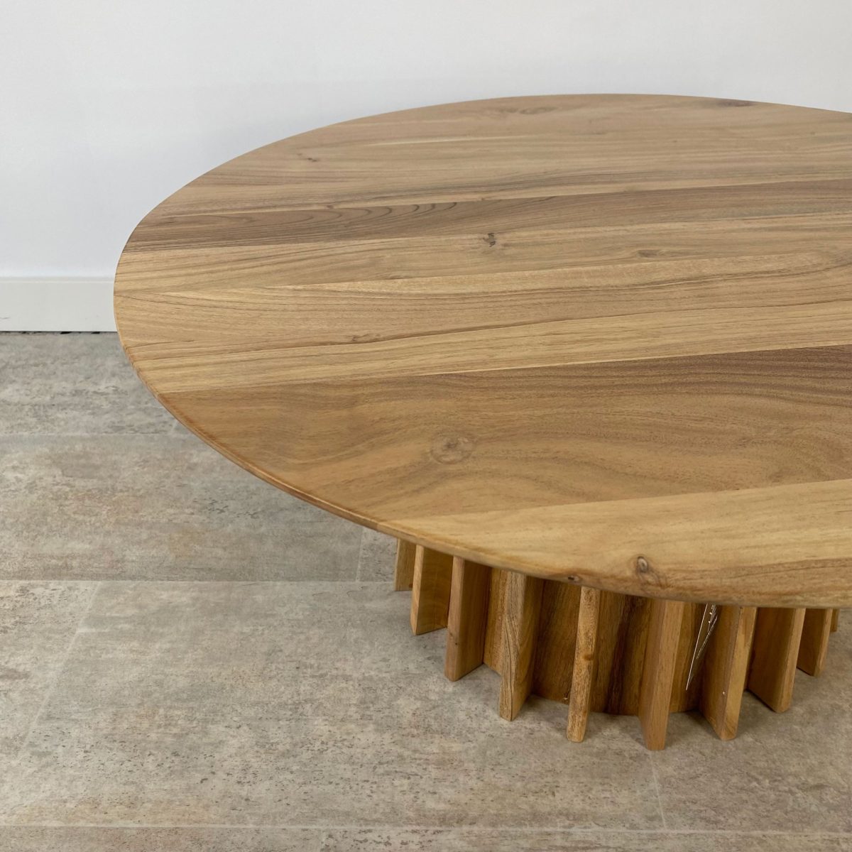 Mesa centro madera acacia MARKS - Imagen 2