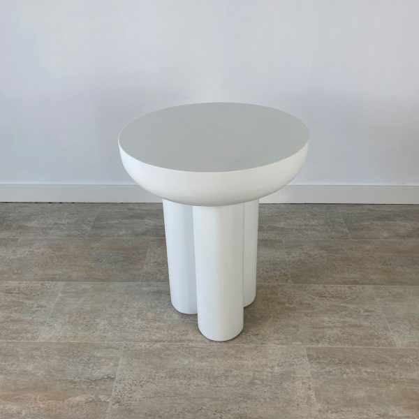 Mesa auxiliar madera mango BLANQUEADO