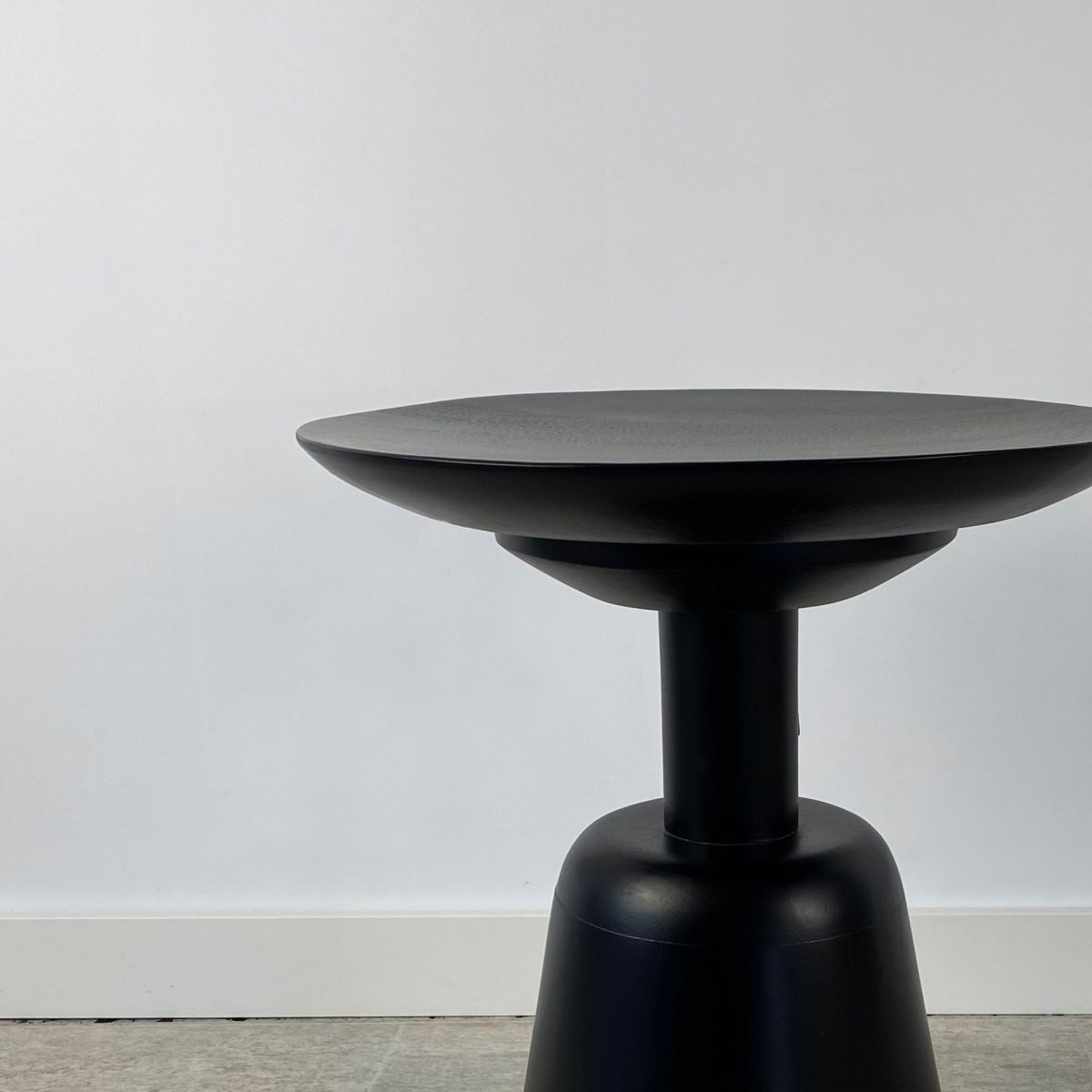 Mesa auxiliar madera mango BLACK - Imagen 3