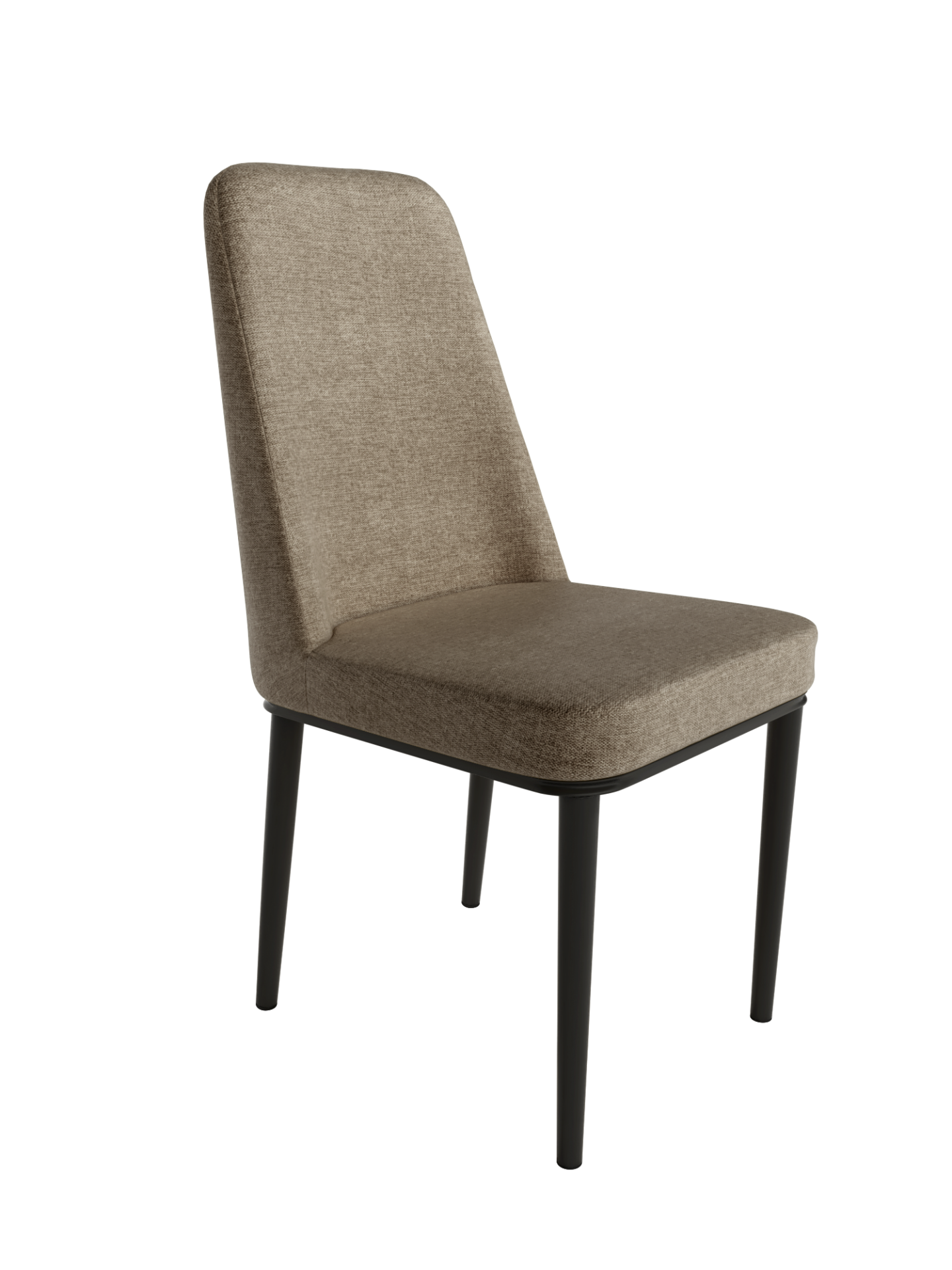 Pack 4 sillas marrón OSLO