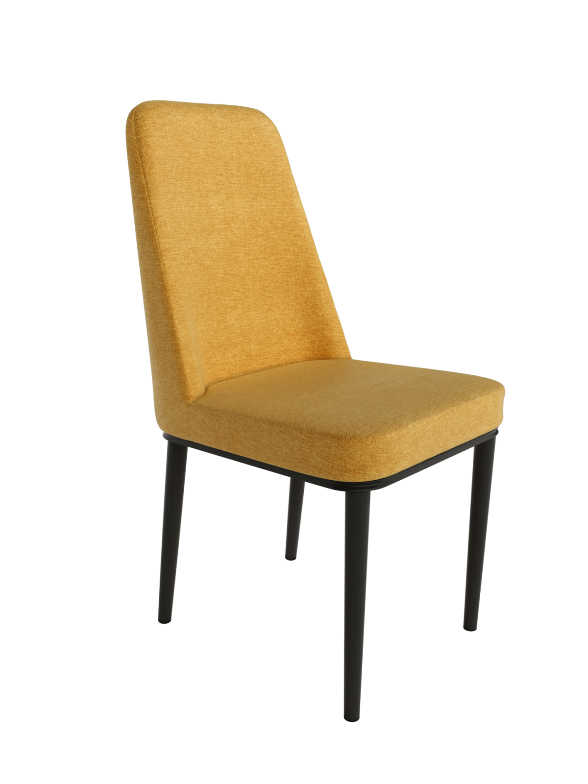 Pack 4 sillas mostaza OSLO