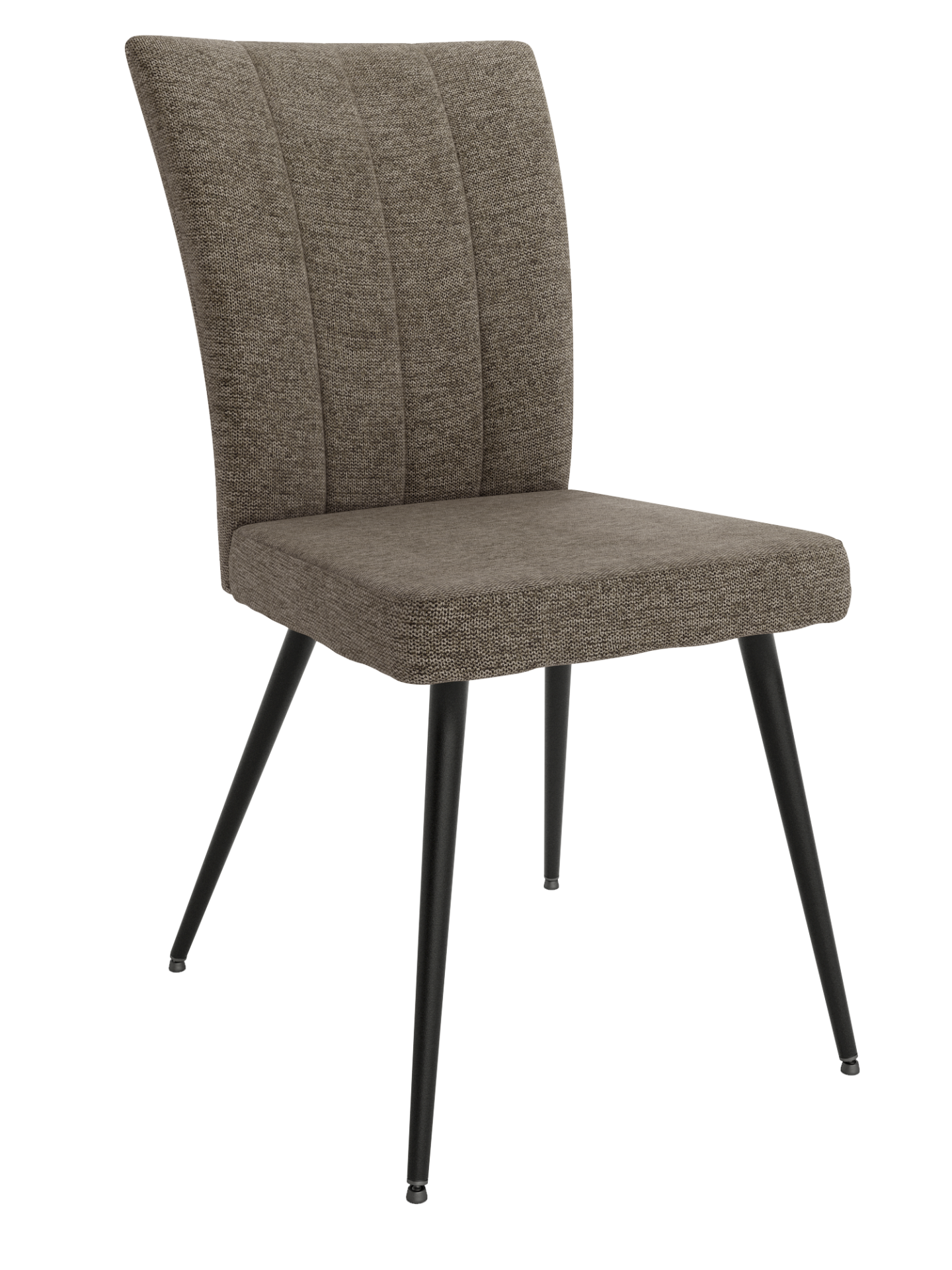 Pack 4 sillas marrón DALLAS