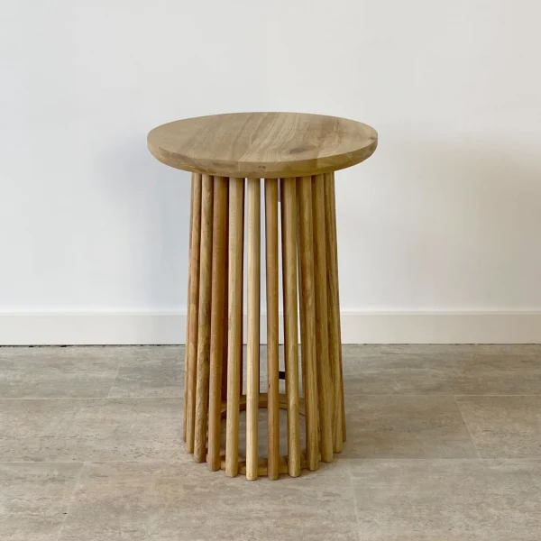 mesa auxiliar madera mango