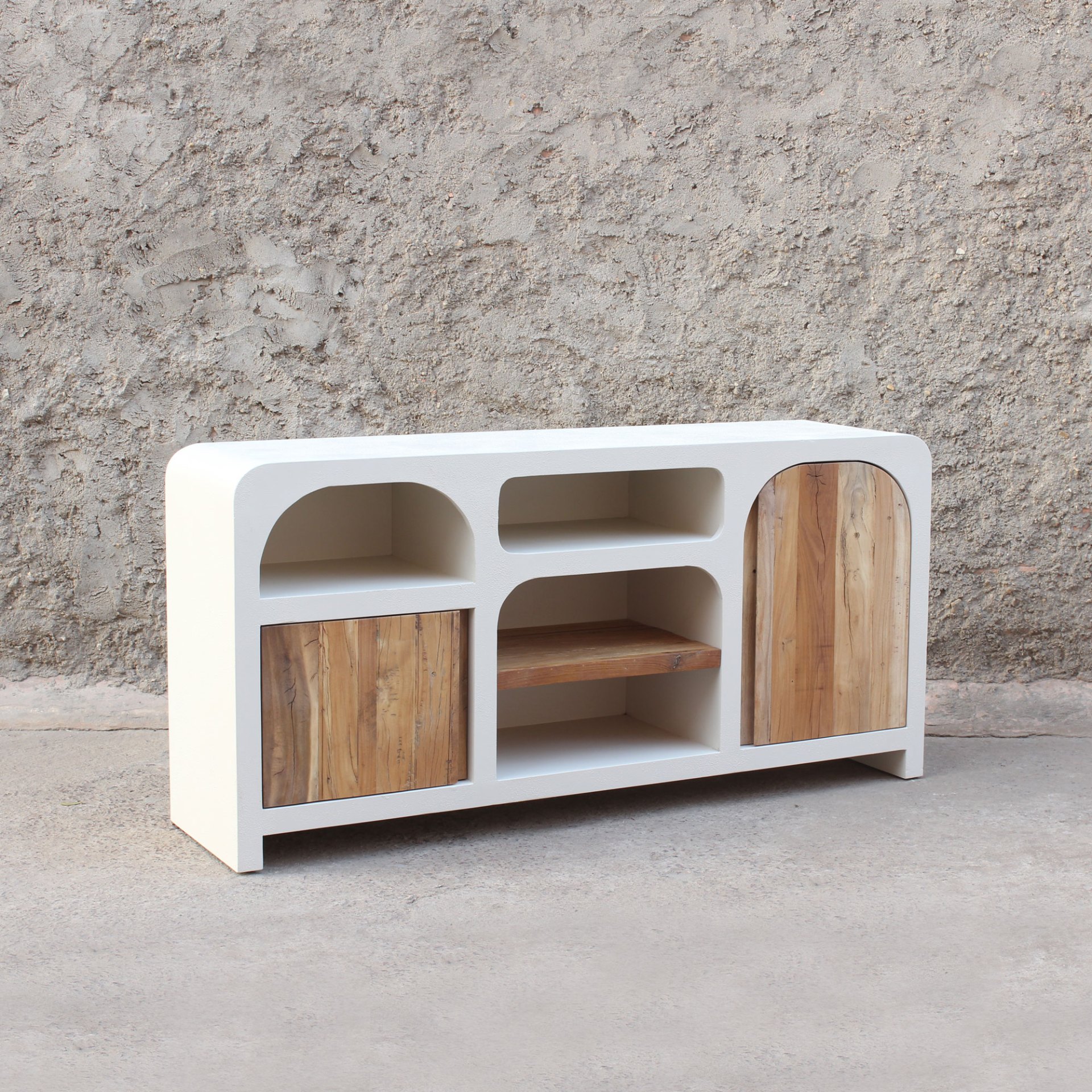 Aparador huecos efecto cemento IBIZA