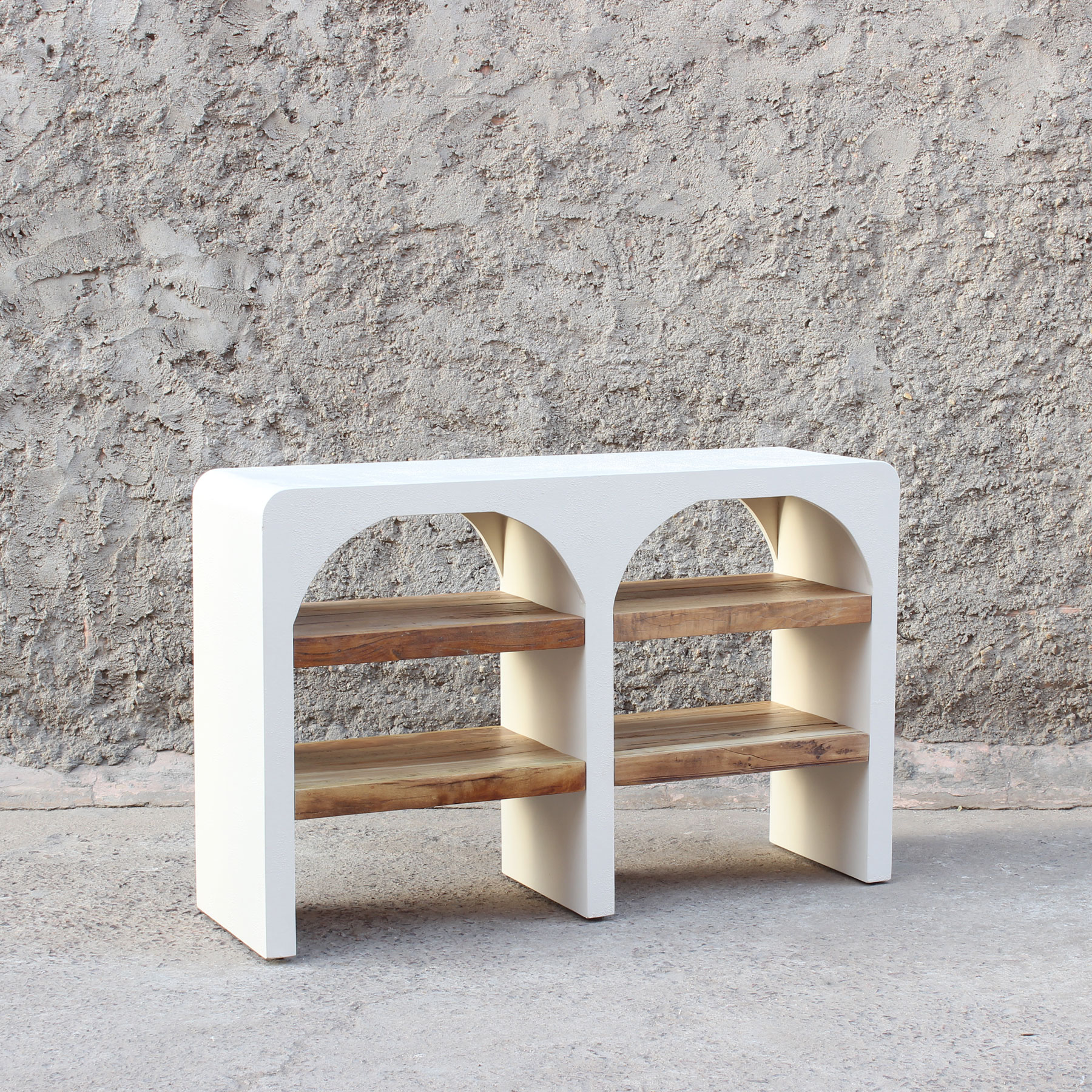 Consola recibidor efecto cemento IBIZA