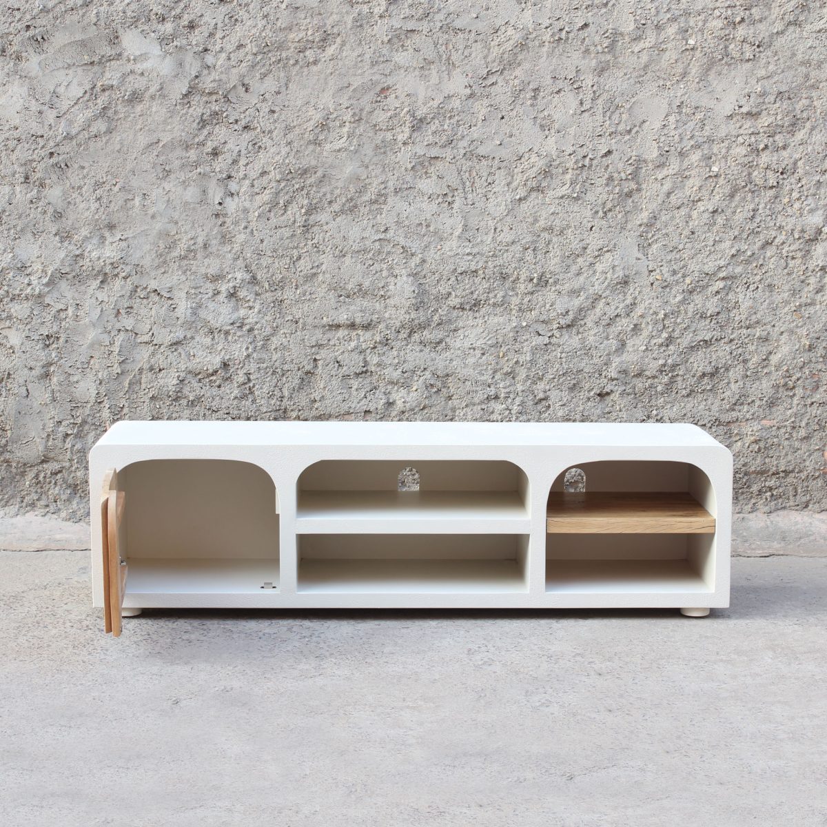 Mueble tv efecto cemento IBIZA - Imagen 3