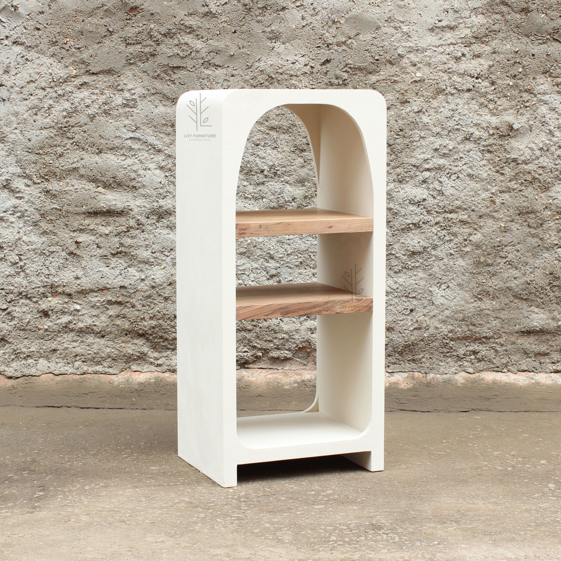 Mueble auxiliar efecto cemento IBIZA