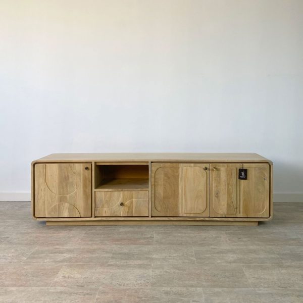 Mueble tv madera mango MÓNACO