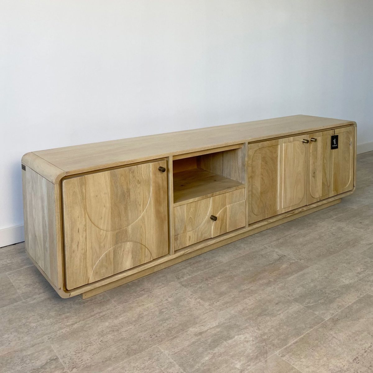 Mueble tv madera mango MÓNACO - Imagen 3