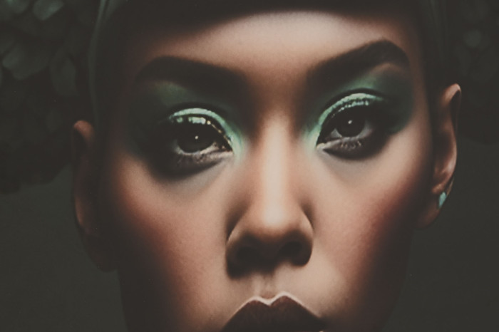 Cuadro cristal templado mujer TURQUESA - Imagen 3