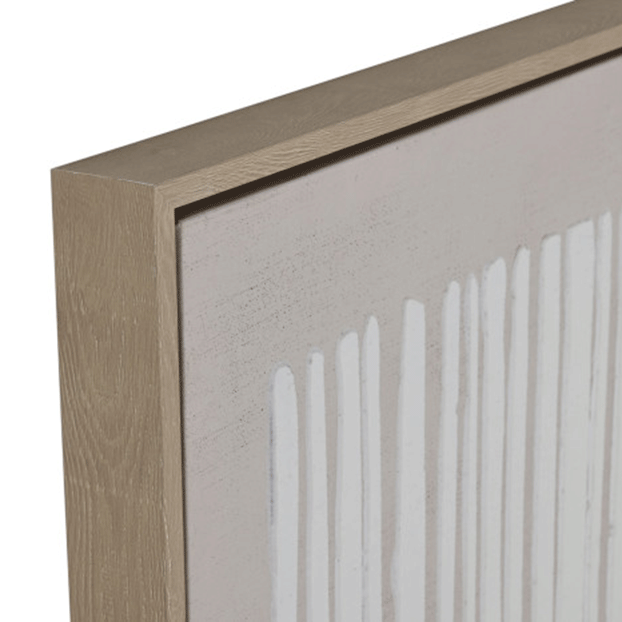 Set 2 cuadros lienzo líneas BICOLOR - Imagen 3