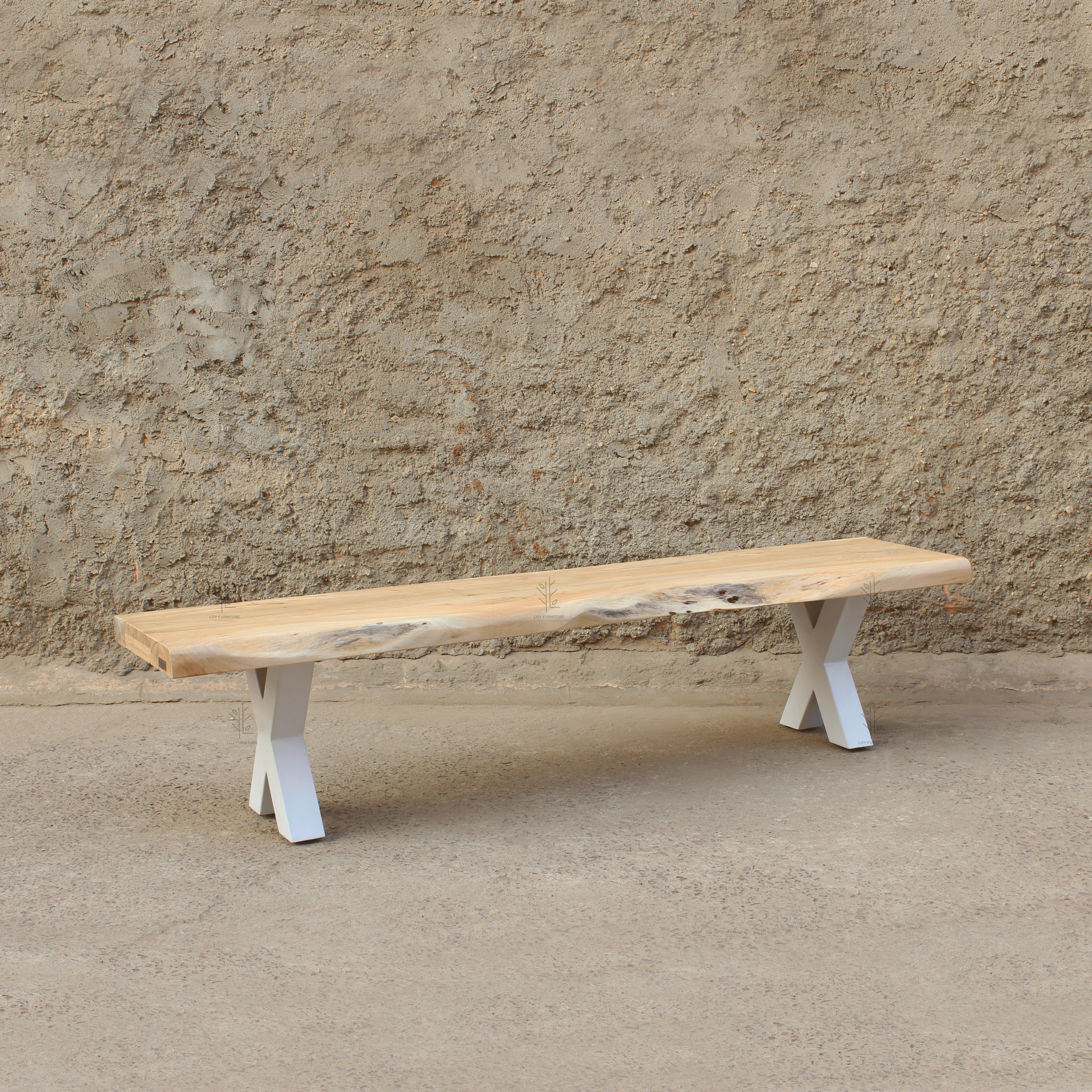 banco comedor 200cm madera