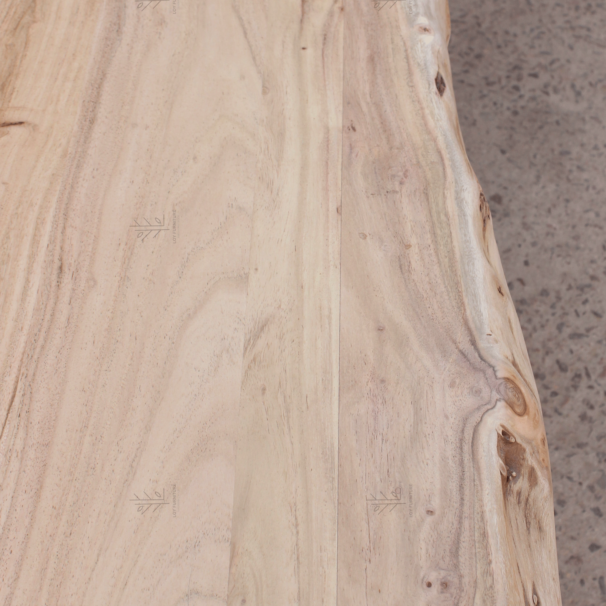 mesa comedor 220cm madera acacia