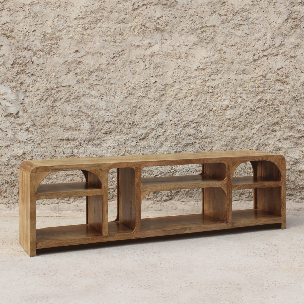 mueble tv madera mango