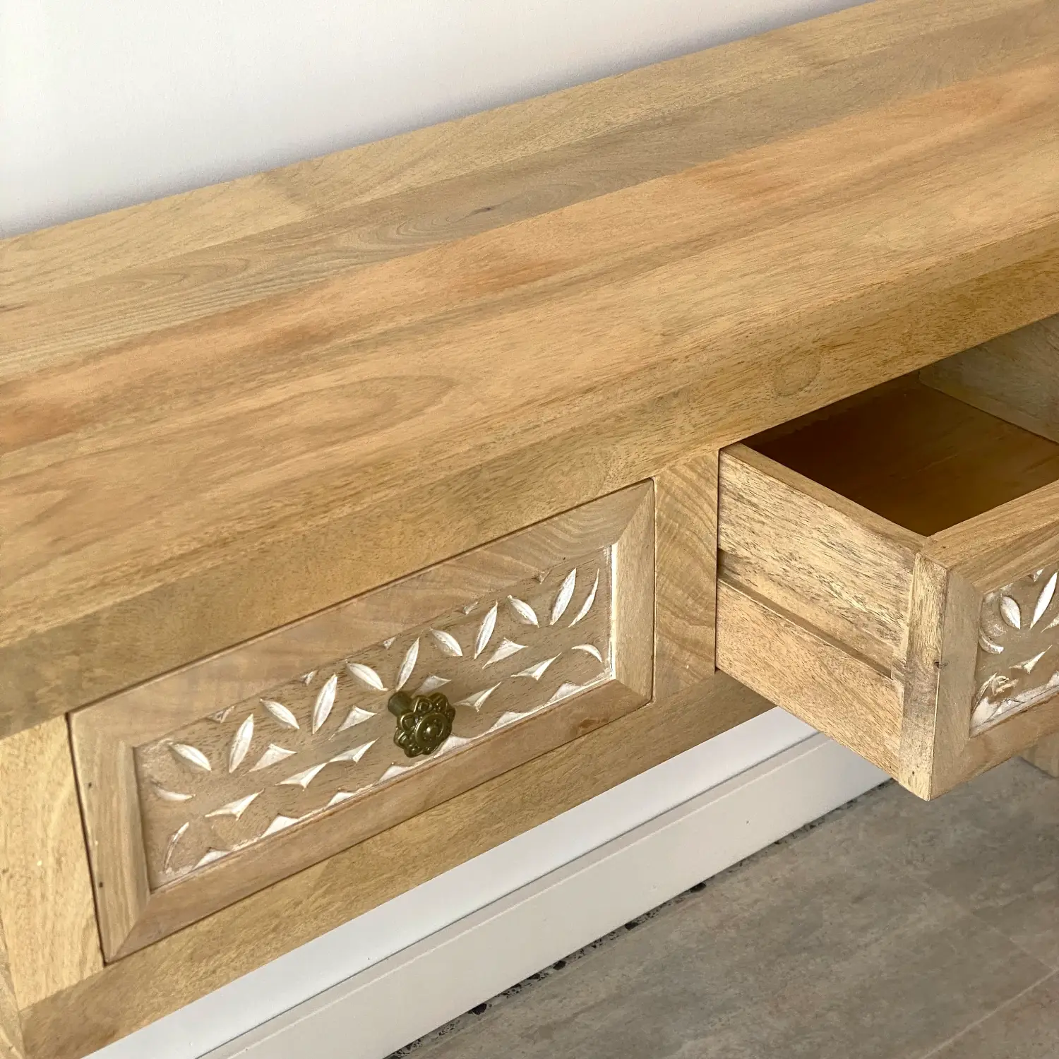 Consola 120cm madera mango MENORCA - Imagen 3