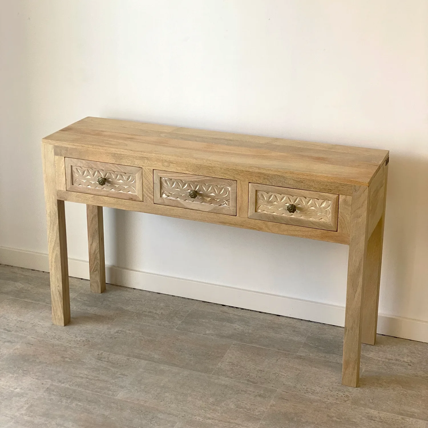 Consola 120cm madera mango MENORCA - Imagen 4