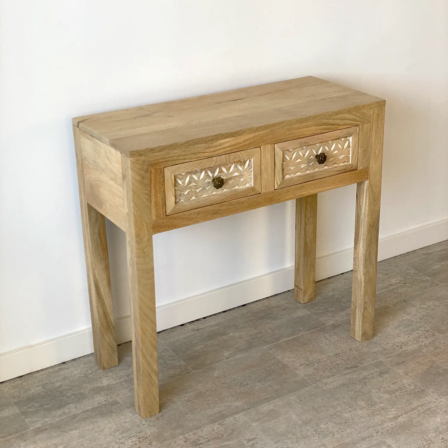 Consola 80cm madera mango MENORCA - Imagen 6