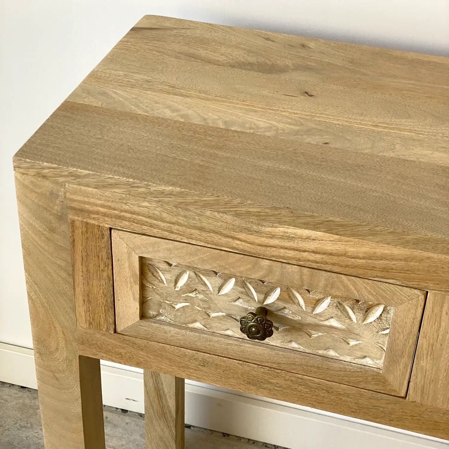 Consola 80cm madera mango MENORCA - Imagen 7