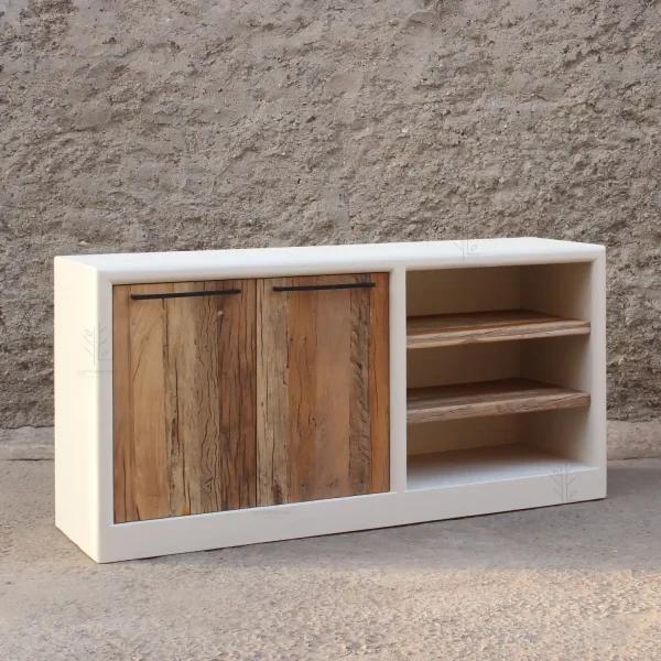 aparador tiradores efecto cemento