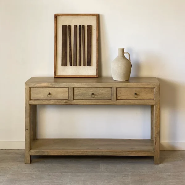 consola 120cm mango rustic