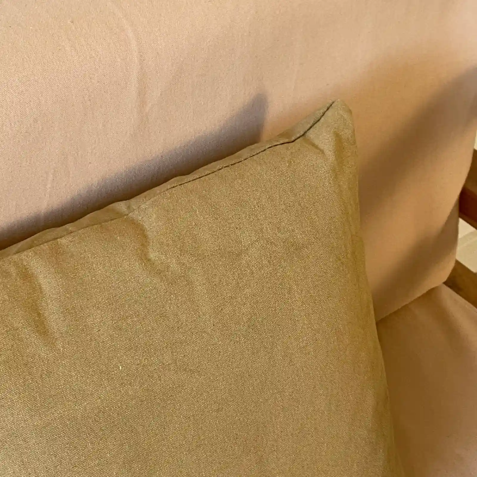 Sofá 3 plazas jardín madera acacia FORMENTERA - Imagen 6