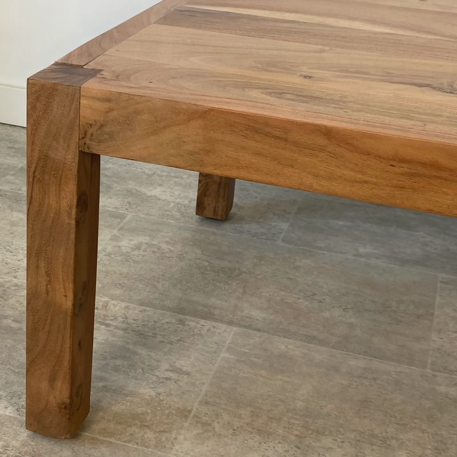 Mesa centro jardín madera acacia FORMENTERA - Imagen 5