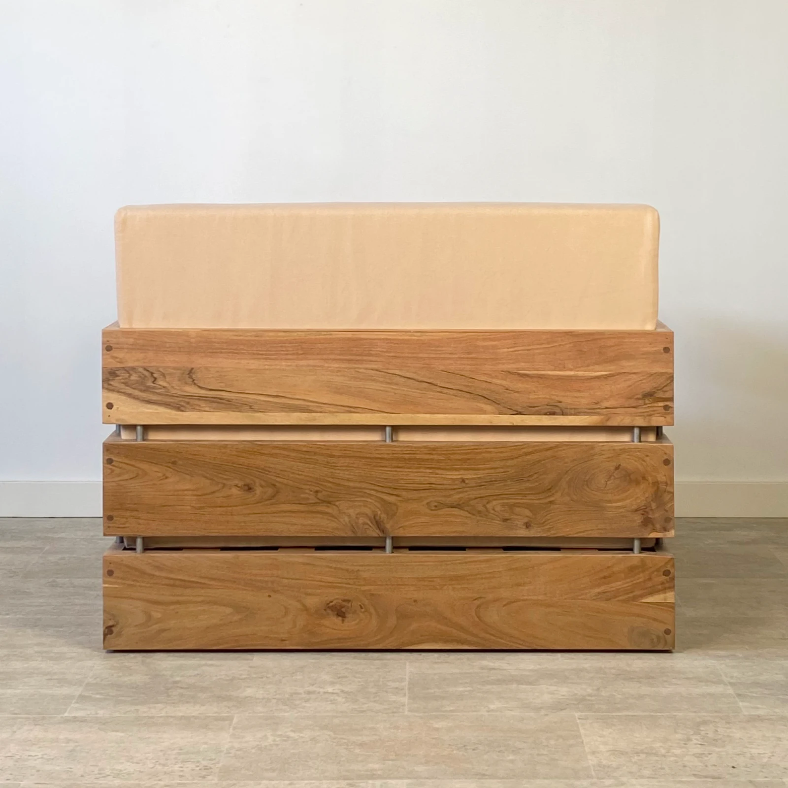 Sillón 1 plaza jardín madera acacia ALTEA - Imagen 4