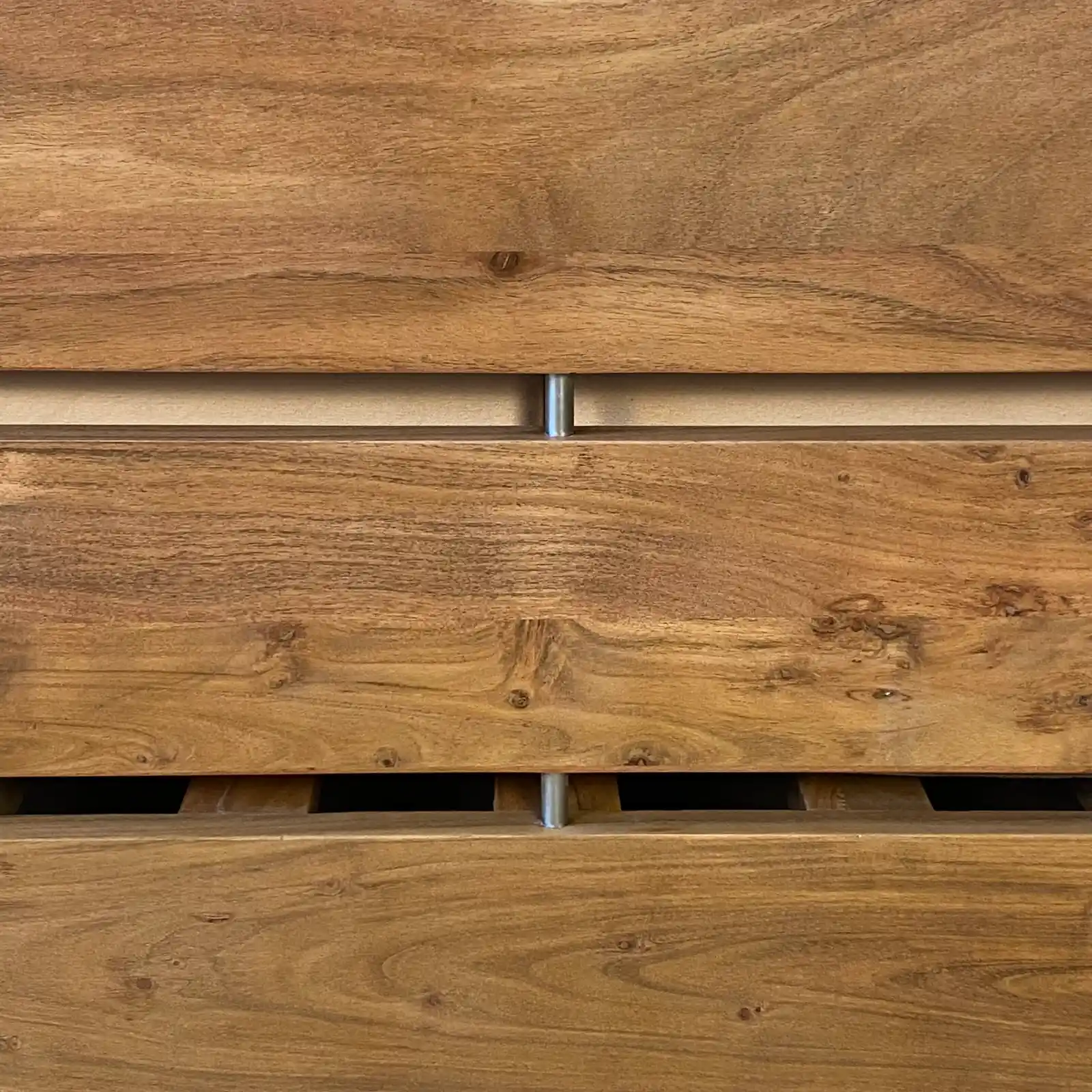 Sofá 3 plazas jardín madera acacia ALTEA - Imagen 6