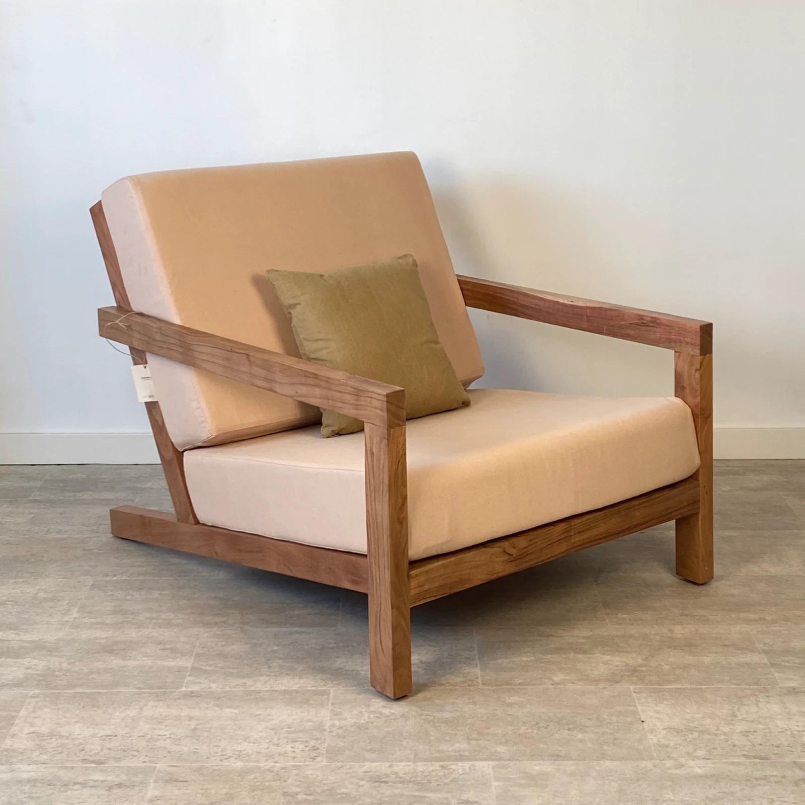 Sillón 1 plaza jardín madera acacia BALI - Imagen 4