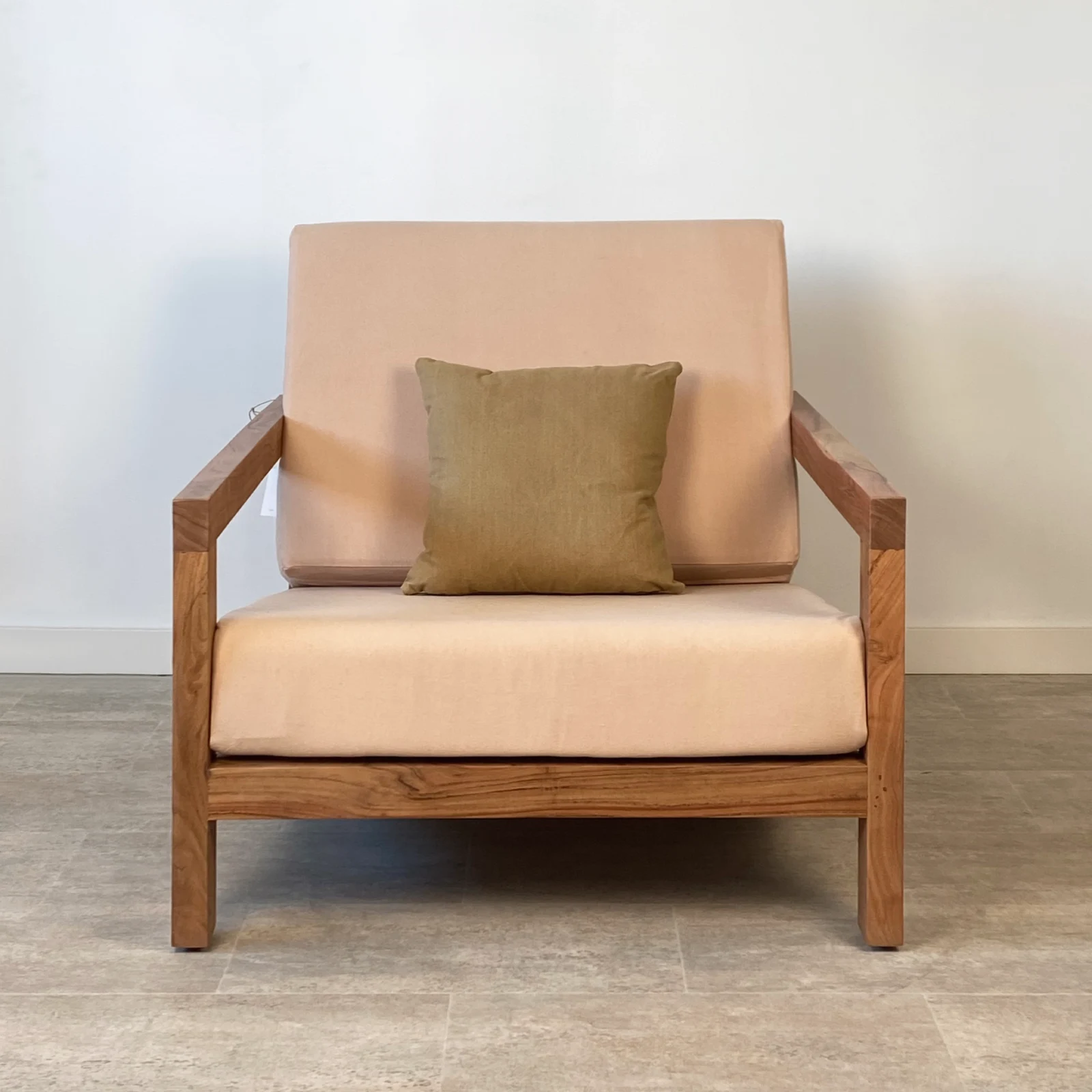 Sillón 1 plaza jardín madera acacia BALI - Imagen 2