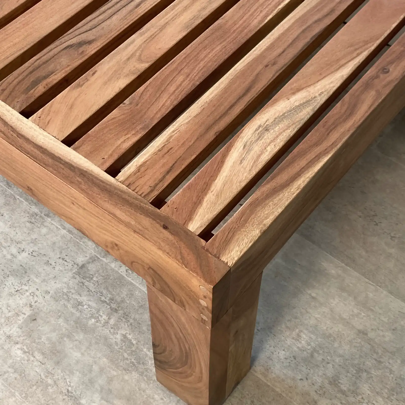 Mesa centro jardín madera acacia BALI - Imagen 3