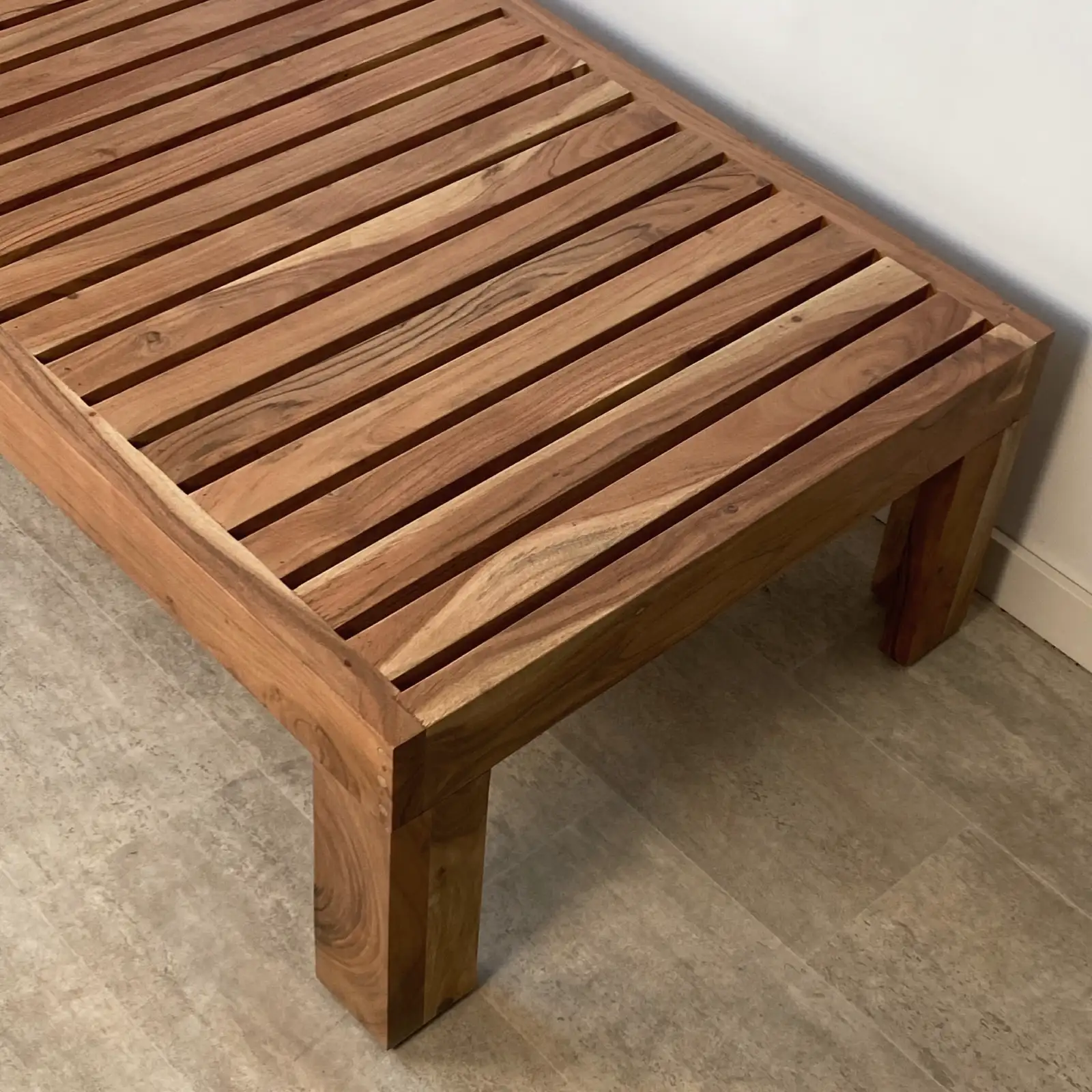 Mesa centro jardín madera acacia BALI - Imagen 5