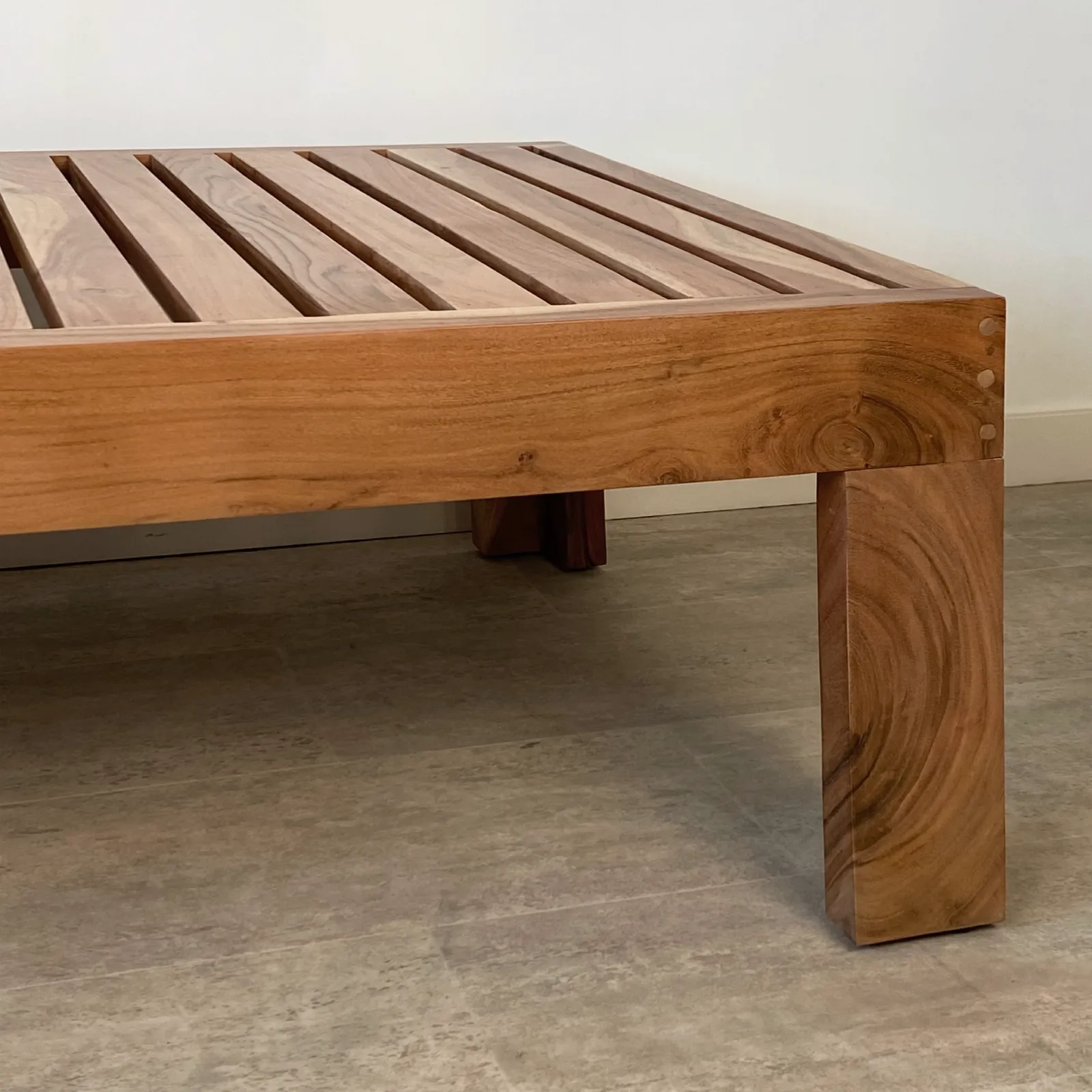 Mesa centro jardín madera acacia BALI - Imagen 4