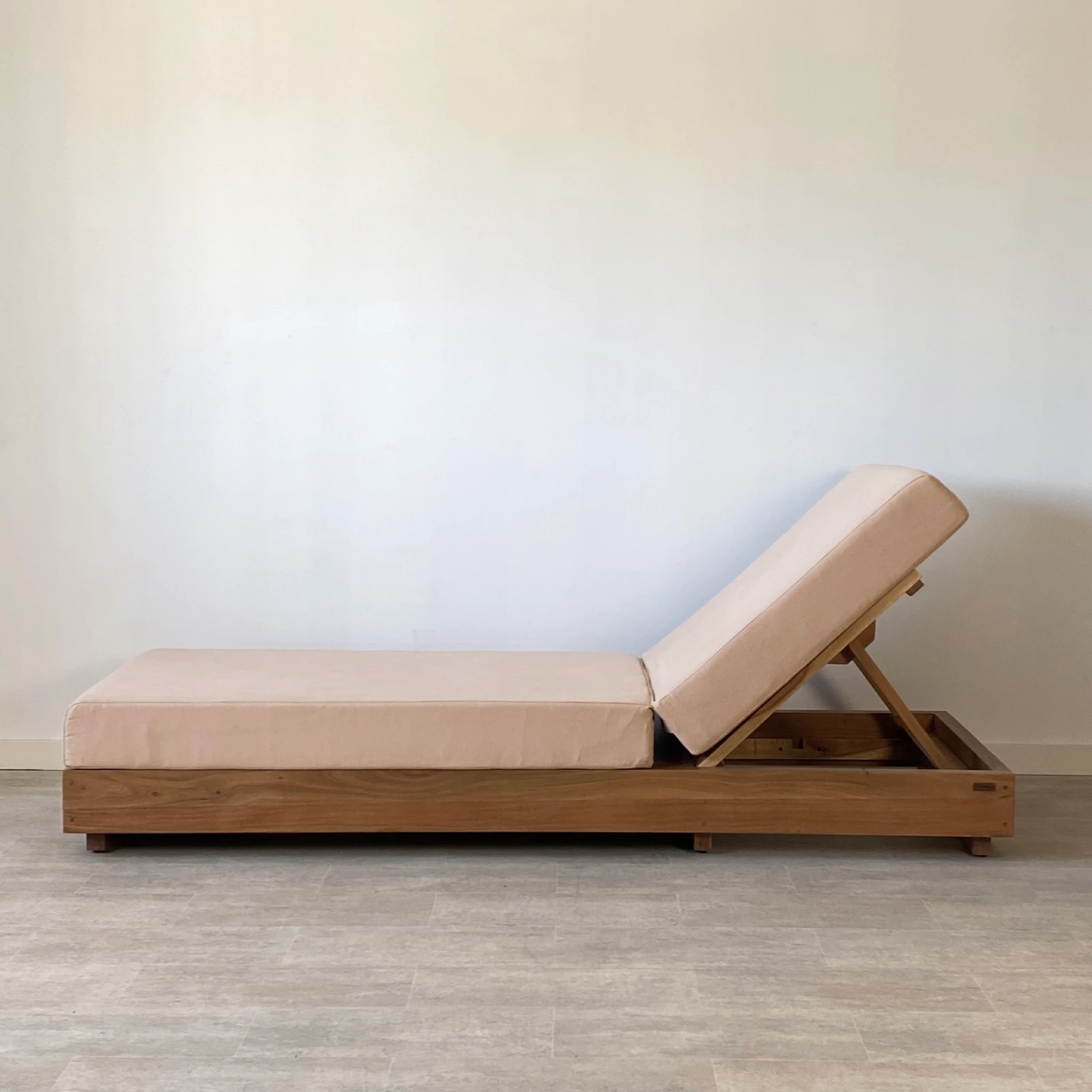 Tumbona regulable jardín madera acacia BALI - Imagen 2